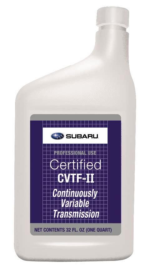 subaru cvt fluid.